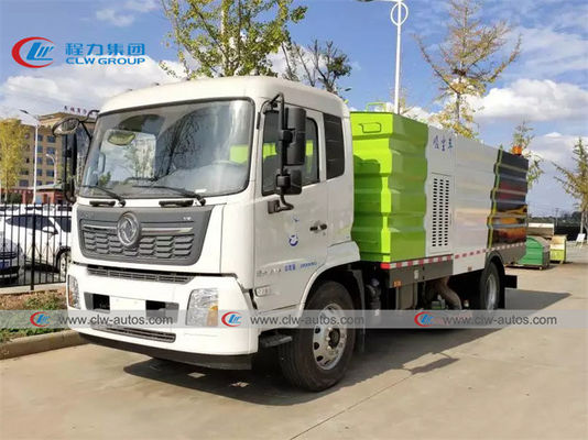 12T Dongfeng Vacuum Road Cleaning Truck With Separated Suction Hoses