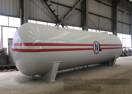 Horizontal Stationary 25cbm 2100mm Propane Gas Storage Tanks