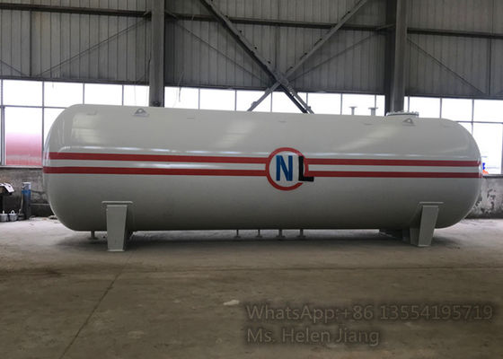 Horizontal Stationary 25cbm 2100mm Propane Gas Storage Tanks