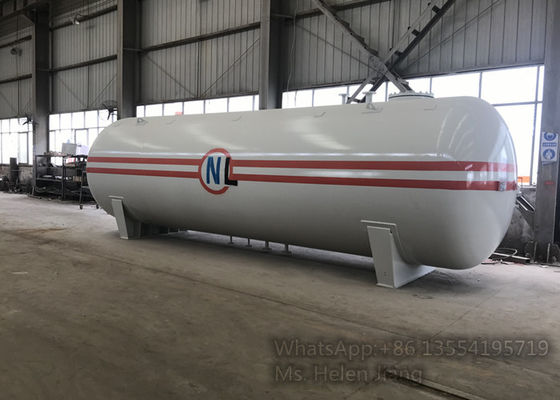 Horizontal Stationary 25cbm 2100mm Propane Gas Storage Tanks