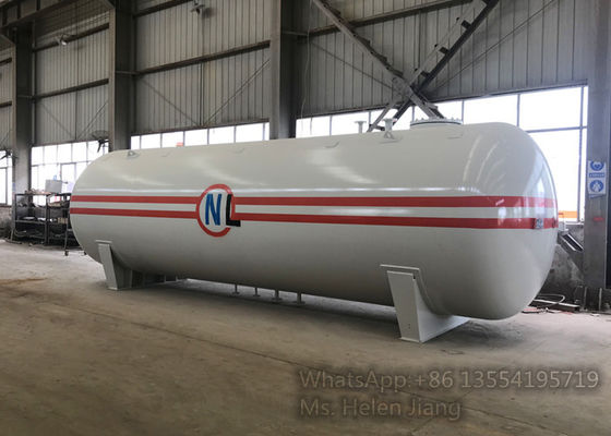 Horizontal Stationary 25cbm 2100mm Propane Gas Storage Tanks