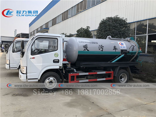 Dongfeng Duolika 4X2 Vacuum Sewer Suction Truck