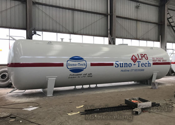 ASME Standard 20 Ton 40000 Liter LPG Gas Storage Tank