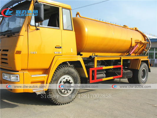 Shacman 4X2 10000 Liters Vacuum Sewage Suction Truck