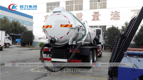 Sinotruk HOWO 6X4 336HP 12000L Vacuum Sewage Suction Truck