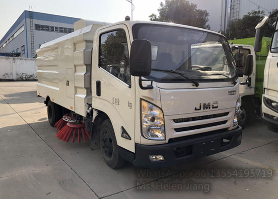 JMC 4X2 LHD Diesel Engine Vacuum Road Sweeper Truck