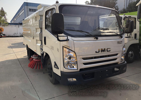 JMC 4X2 LHD Diesel Engine Vacuum Road Sweeper Truck