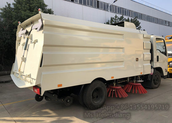 JMC 4X2 LHD Diesel Engine Vacuum Road Sweeper Truck