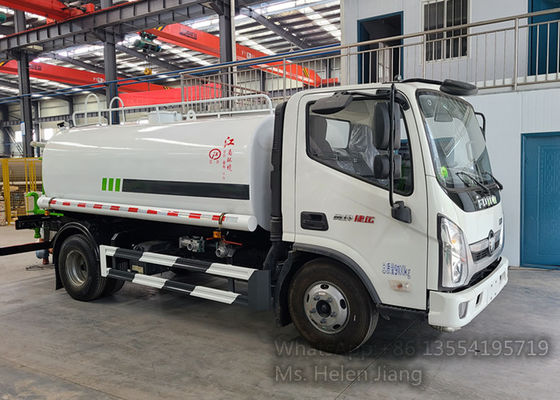 LHD FOTON AUMARK-C33 4X2 5000L Water Tank Truck