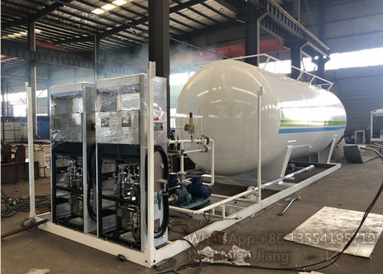 30000 Liters Q370r LPG Skid Station With Dispenser