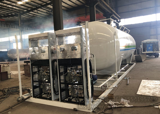 30000 Liters Q370r LPG Skid Station With Dispenser