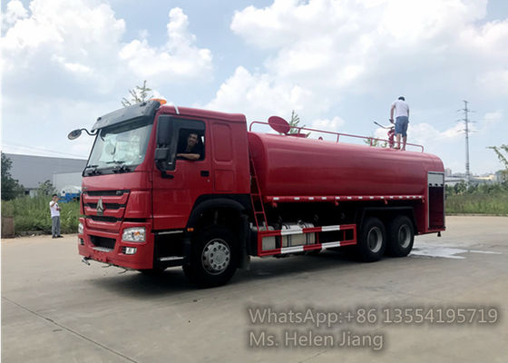 Sinotruk HOWO 6X4 371HP Fire Fighting Truck With 20000L Water Tank