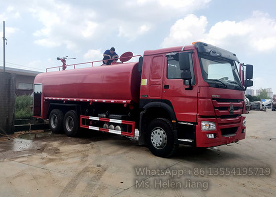 Sinotruk HOWO 6X4 371HP Fire Fighting Truck With 20000L Water Tank