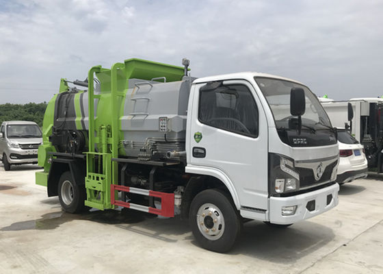 Dongfeng 4X2 120HP 6 Wheeler Side Loader Refuse Truck