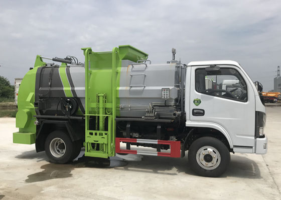 Dongfeng 4X2 120HP 6 Wheeler Side Loader Refuse Truck