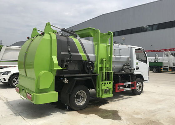 Dongfeng 4X2 120HP 6 Wheeler Side Loader Refuse Truck