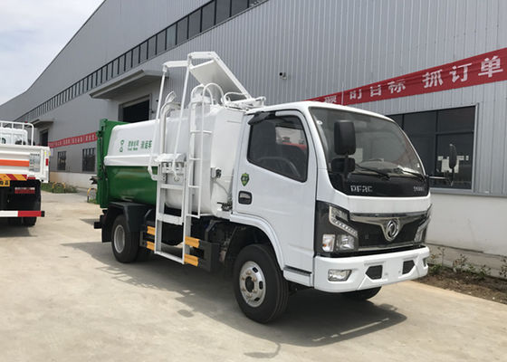 Dongfeng 4X2 Side Loading Bin Waste Compactor Vehicle