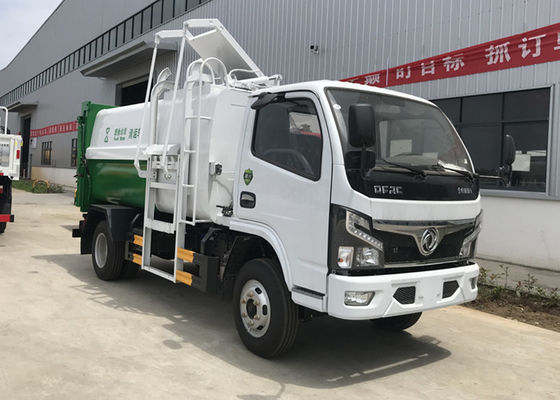 Dongfeng 4X2 Side Loading Bin Waste Compactor Vehicle