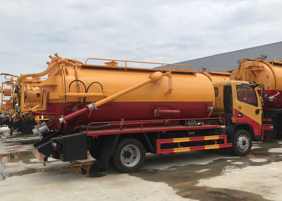 Dongfeng 4X2 LHD 8500Pa Vacuum Sewage Suction Truck