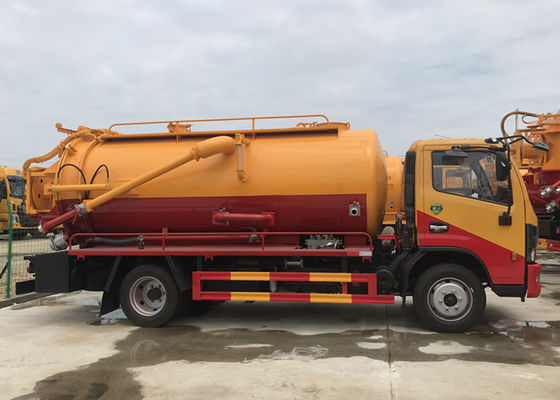 Dongfeng 4X2 LHD 8500Pa Vacuum Sewage Suction Truck