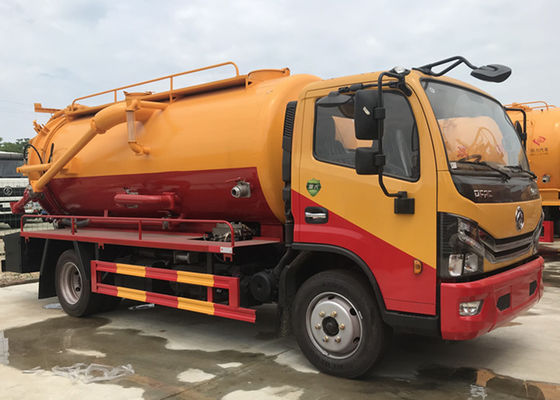 Dongfeng 4X2 LHD 8500Pa Vacuum Sewage Suction Truck