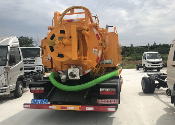 RHD 5m3 Vacuum Sewage Suction Truck With Jurop Vacuum Pump