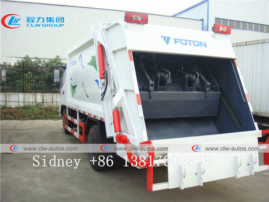 Foton Ollin 8cbm 4X2 Compactor Garbage Truck For City Trash Collection