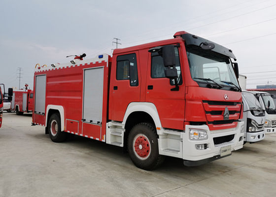 Sinotruk HOWO 4X2 6 Wheels 266HP 8CBM Fire Fighting Truck