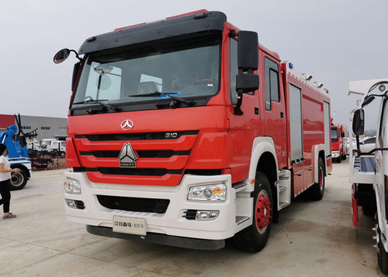 Sinotruk HOWO 4X2 6 Wheels 266HP 8CBM Fire Fighting Truck