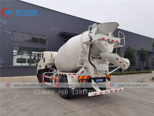 Foton Rowor 4х2 5.5cbm Cement Mixer Truck With Q345 Steel Tank