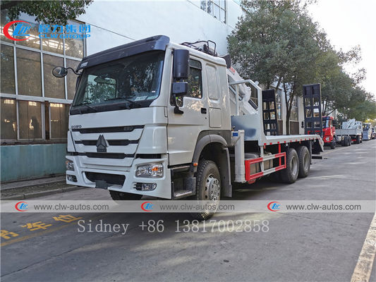 Sinotruk HOWO 6x4 10T Folding Boom Truck Mounted Crane