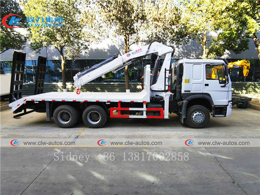 Sinotruk HOWO 6x4 10T Folding Boom Truck Mounted Crane