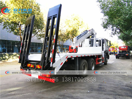 Sinotruk HOWO 6x4 10T Folding Boom Truck Mounted Crane