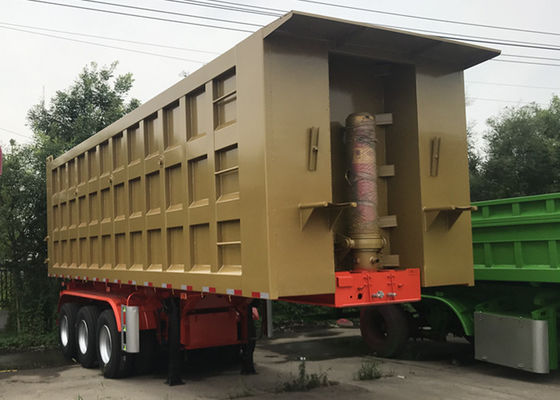 3 FUWA Axle 40 Ton 45 Ton 50 Ton Tipper Semi Trailer