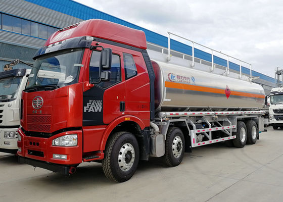 FAW 8x4 30000L Aluminum Alloy Fuel Tanker Truck