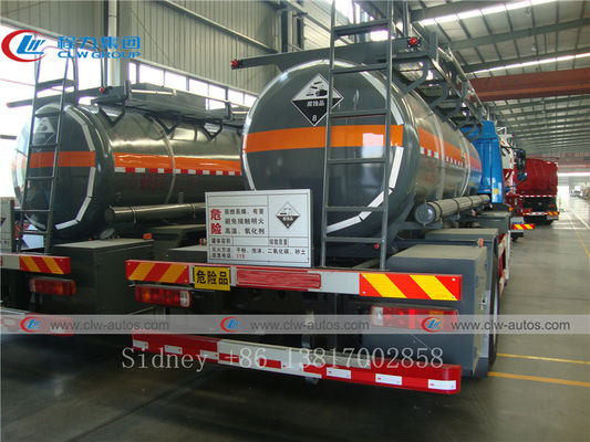 Euro 3 FAW 6x2 Chemical Transport Truck For Sulfuric Acid