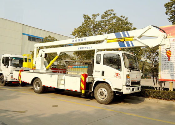 Sinotruck HOWO 4x2 RHD 20m 22m Telescopic Boom Aerial Lift Truck