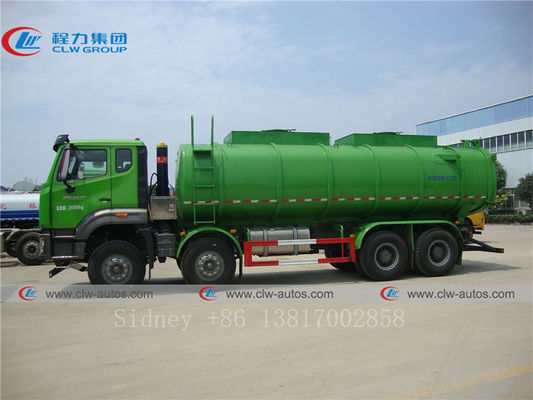 8x4 SINOTRUK HOHAN 19m3 Heavy Duty Sewage Suction Truck