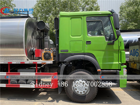 HOWO 6x4 Q304-2B Stainless Steel Asphalt Paving Truck