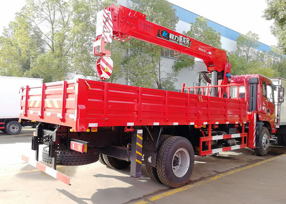 Dongfeng Tianjin 4x2 6 Wheeler Truck Mounted CLW Straight Boom Crane