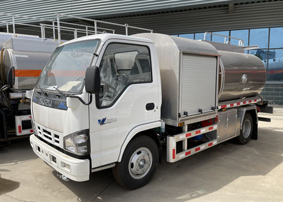 ISUZU 6 Wheels Aluminum Alloy JET A1 Fuel Aviation Refueling Truck