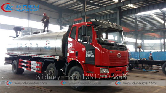 FAW 6x2 195hp 15000 Liters Fresh Milk Transport Truck