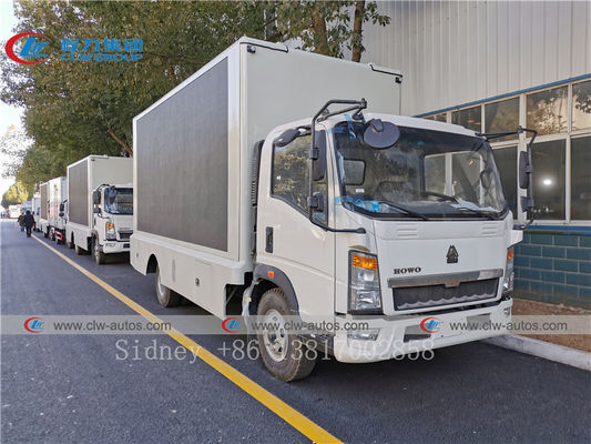 SINOTRUK HOWO 4x2 P4 P5 P6 LED Mobile Advertising Truck