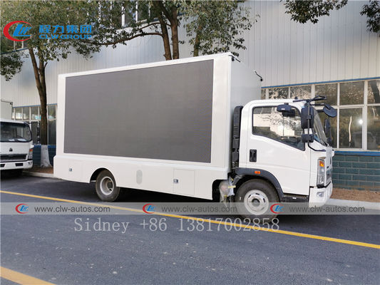 SINOTRUK HOWO 4x2 P4 P5 P6 LED Mobile Advertising Truck