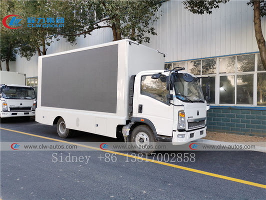 SINOTRUK HOWO 4x2 P4 P5 P6 LED Mobile Advertising Truck