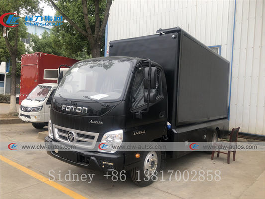 FOTON AUMARK 4x2 P4 P5 P6 LED Digital Mobile Billboard Truck