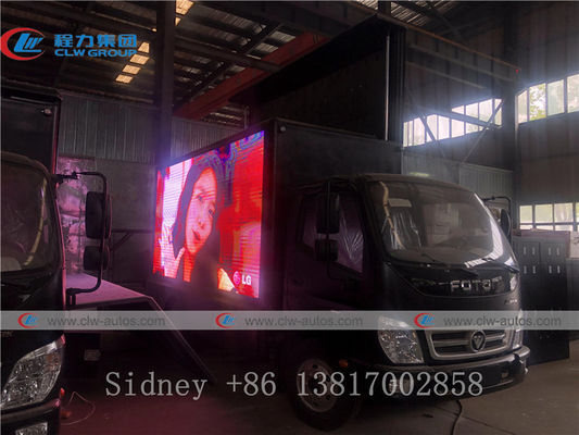 FOTON AUMARK 4x2 P4 P5 P6 LED Digital Mobile Billboard Truck