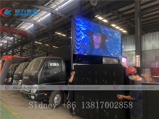 FOTON AUMARK 4x2 P4 P5 P6 LED Digital Mobile Billboard Truck