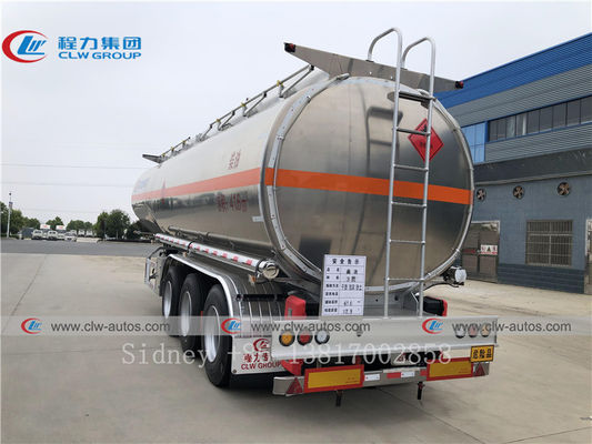 3 Axle 42CBM Aluminium Alloy CS SS Diesel Transport Truck