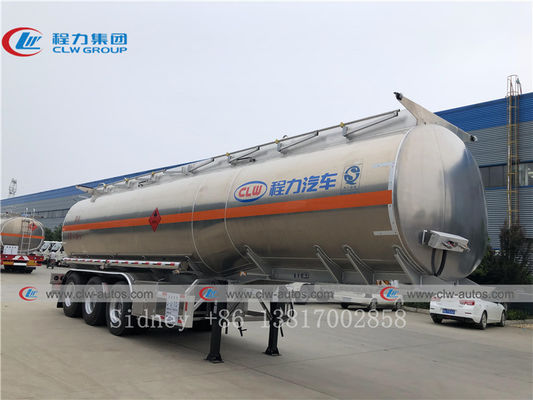 3 Axle 42CBM Aluminium Alloy CS SS Diesel Transport Truck